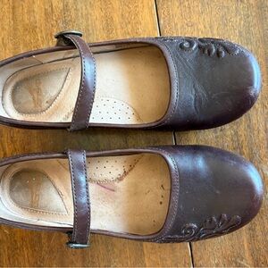 Dansko Savanna Brown Mary Jane Clog